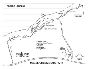View Potapo Campground Map